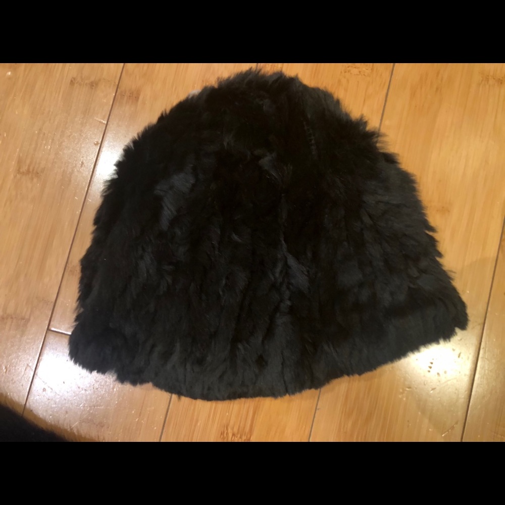 Fur hat and scarf